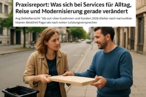 Praxisreport: Was sich bei Services für Alltag, Reise und Modernisierung gerade verändert